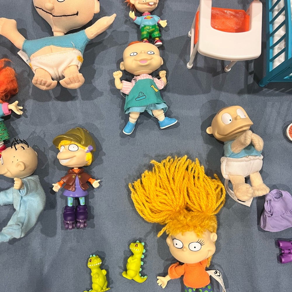 Vintage Rugrats Family Dolls & Accessories Toy Lot. Total of 24 pieces - Picture 3 of 8